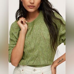 NWOT Lightweight Olive Green Sweater